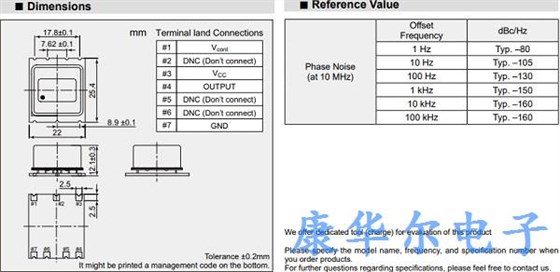 应用于固定通信的NDK高精度振荡器NH25M22TA性能解析