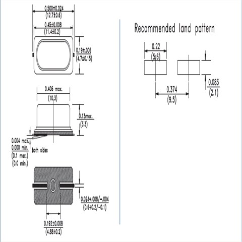 Abracon晶振,贴片晶振,ABLSG晶振,ABLSG-25.000MHZ-D2Y-F-T晶振