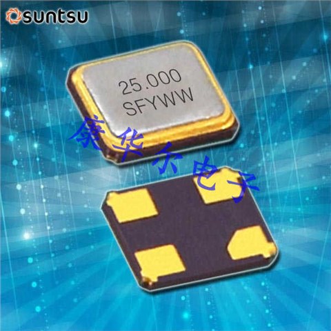SXT22416AA16-20.000MT,2520贴片晶振,Suntsu无源晶振