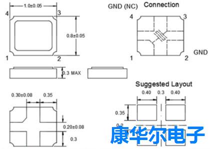 台湾晶技世界超薄小8A晶振带给你不一样的惊喜