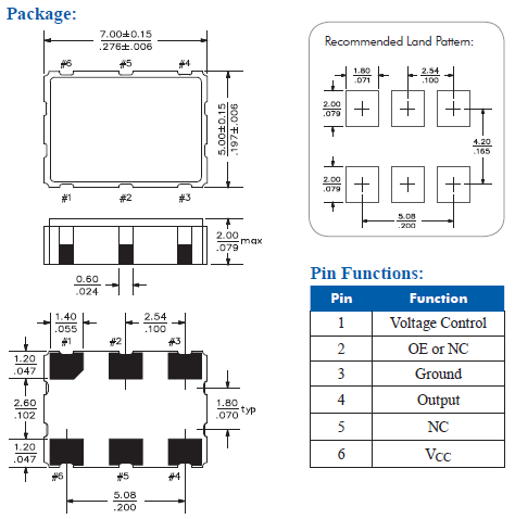 LR_3.3V 7050 VCXO