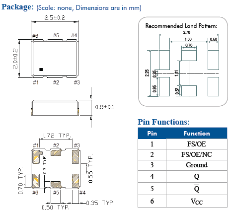 NX22SA 2520 OSC