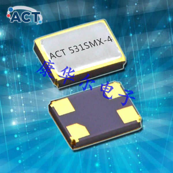 ACT无源晶振,QA2700GKLGOFL‐PF,531 SMX‐4医疗设备6G晶振