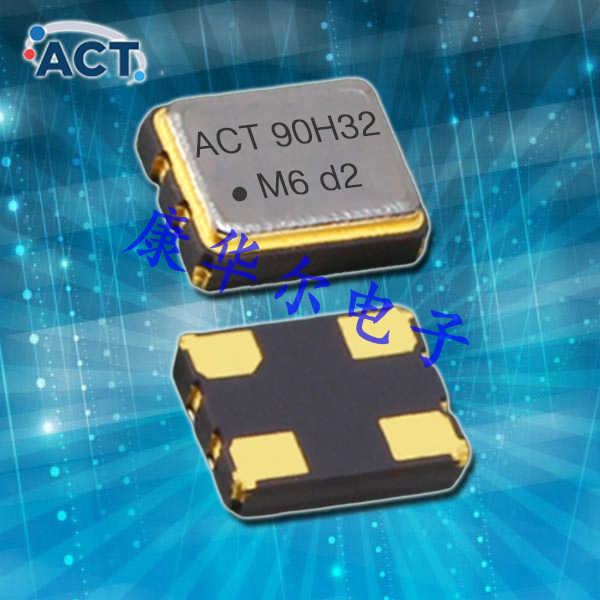 ACT时钟振荡器90H32,HC00003BBIHEPL‐PF,数字显示6G晶振