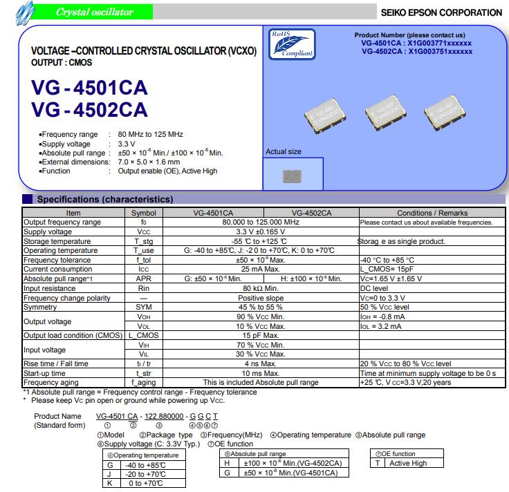 VG-4501CA
